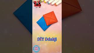 How to make DDAKJI from SQUID GAME l Easy Paper Craft squidgame [upl. by Ahtnama]