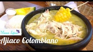 AJIACO COLOMBIANO  RECETA TIPICA COLOMBIANA [upl. by Leitnahs]