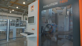 EVOLUTION 7405  Intelligent Vertical CNC Machining [upl. by Lorens]