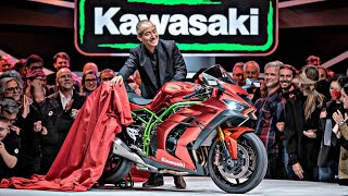 2025 Kawasaki Ninja H2R The Worlds First Supercharged Production Superbike First Look [upl. by Zetnom]