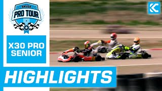 2023 SKUSA Pro Tour Round 4 Highlights X30 Pro Senior [upl. by Trautman]