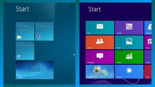 Windows 8 UI Evolution [upl. by Faunie572]