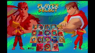 Street Fighter Alpha 2 Gold Survival Dramatic Mode PS3 [upl. by Reldnahc]