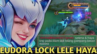 EUDORA MODE PSIKOPAT 30 KILL LOCK SELENA amp HAYABUSA SOMBONG SAMPE MALU MATI SELUSIN BRONZE 30MLBB [upl. by Ainezey]