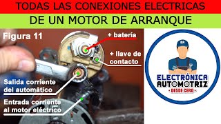 CONEXIONES ELÉCTRICAS DEL MOTOR DE ARRANQUE [upl. by Ling470]