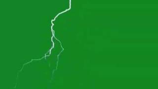 Green Screen Effects Animated Lightning [upl. by Louis]