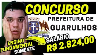 CONCURSO PREFEITURA DE GUARULHOS 2024 [upl. by Giralda165]