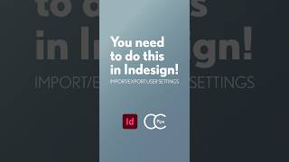 ImportExport InDesign User Settings [upl. by Annekahs401]