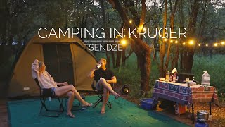 Camping At Incredible Tsendze  Kruger National Park [upl. by Canale622]