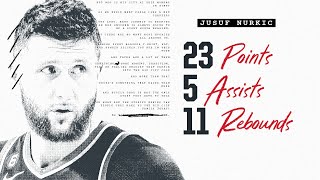 Jusuf Nurkic Highlights 23 points  Portland Trail Blazers  Mar 19 2023 [upl. by Filip213]