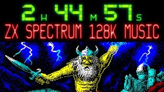 2 hours 45 minutes of ZX Spectrum 128K game music [upl. by Aowda]