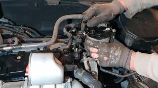 Diesel Filter POSITION  Volvo V70 Drive D2 [upl. by Hcirteid]