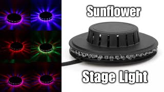 Sunflower Led Disco Light [upl. by Enytsirhc]