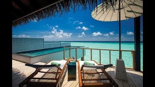 OZEN by Atmosphere at Maadhoo Maldives  Wind Villa With Pool  How to book cheapest in description [upl. by Adnilema]