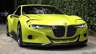 BMW 30 CSL Hommage WORLD DEBUT  Start Up Sound Rev Overview amp Driving [upl. by Nnyrb909]