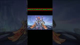 MARTIS UPCOMING STARLIGHT SKIN SURVEY  MLBB [upl. by Enived]