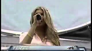 Fergie singing National Anthem 2006 [upl. by Gimpel]