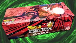 INCREDIBLE LUCK Dragon Ball Super Draft Box 2 Opening [upl. by Eevets10]