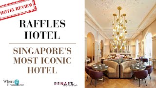 Raffles Hotel Singapore Review Singapores most iconic hotel [upl. by Ayala68]