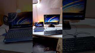 how to make laptop to monitor display😃 [upl. by Aivul]