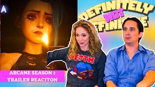 Arcane Season 2 Official Trailer Reaction [upl. by Krysta101]