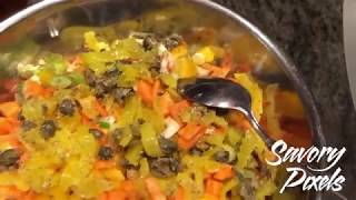 Savory pixels Cooks Olive Salad for Muffuletta [upl. by Harp924]