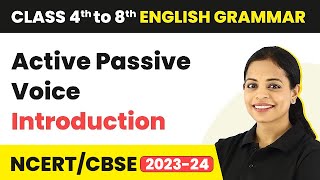 Active Passive Voice  Introduction  Class 4 to 8 English Grammar [upl. by Townshend]