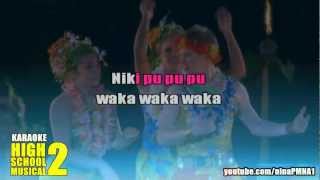 KARAOKE Humuhumunukunukuapuaa  High School Musical 2 [upl. by Fridlund440]