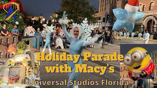 Universal’s Holiday Parade featuring Macy’s [upl. by Justen]