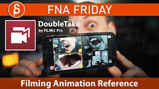 DoubleTake  best app for filming ANIMATION REFERENCE FNAApp Review [upl. by Shoshanna]