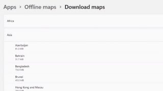 How to Use Offline Maps on Windows 11 [upl. by Kevina]