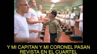 TOQUE MILITAR MEXICANO LLAMADA DE TROPA CON LETRA [upl. by Esialb]