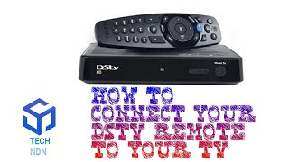 How to connect your DSTV remote to your TV [upl. by Brigitte]