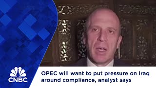 OPEC will want to put pressure on Iraq around compliance analyst says [upl. by Krenn]