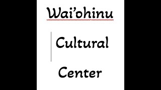 Tour Waiohinu Cultural Center [upl. by Estrellita297]