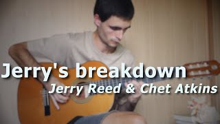 Jerrys breakdown  Jerry Reed amp Chet Atkins  Cover [upl. by D'Arcy817]