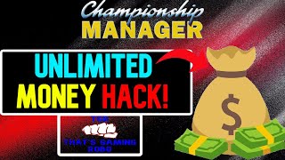 Championship Manager 0102 Unlimited Money Crack  CM 0102 Cheats  CM 0102 [upl. by Keyes]