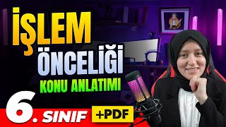 6 Sınıf Matematik İşlem Önceliği  Konu Anlatımı  PDF Kaynak [upl. by Dami]