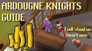 OSRS Ardougne Knights Guide 200khr [upl. by Eenalem]