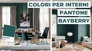 Colori per Pareti come abbinare Pantone 2020 “Bayberry”  Analisi Colore 9 [upl. by Wengert]