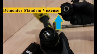 Démonter Mandrin Visseuse ou Perceuse [upl. by Ninerb]