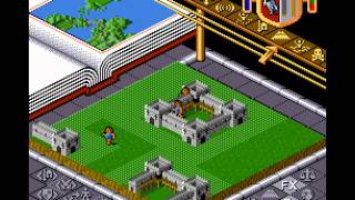 Populous  World 1 SNES  Super Nintendo  Vizzedcom GamePlay [upl. by Euqitsym]