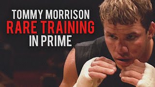 Tommy Morrison RARE Training In Prime [upl. by Soirtimid300]