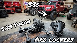 Ultimate Toyota Tacoma Build Episode 4 529 Yukon Gears And ARB Lockers [upl. by Eda]