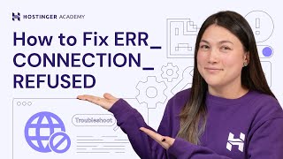 How to Fix ERRCONNECTIONREFUSED [upl. by Anide]