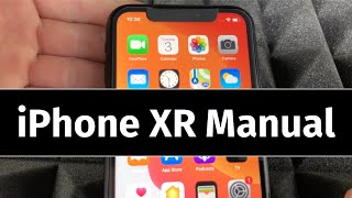 Manual de iPhone XR cómo utilizar iPhone XR [upl. by Jempty]