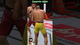 Edson barboza spinning back kick yg mematikan olahraga ufc shorts [upl. by Baker]