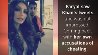 Boxer Amir Khan amp wife Faryal split in public Twitter spat [upl. by Michi]