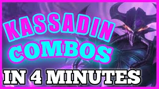 ULTIMATE KASSADIN COMBO GUIDE IN WILD RIFT  WILD RIFT  ABANDON [upl. by Ahseiyk]