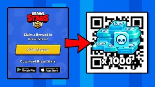 CREDITS QR CODE  2024  🎁 MEGA BOX OPEN 🥳 BRAWL STARS NEW UPDATE [upl. by Ciredec949]